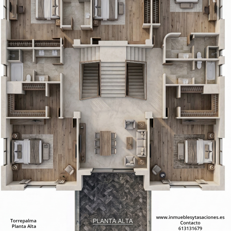 Chalet en construcción en Urbanización Torrepalma (Sevilla)