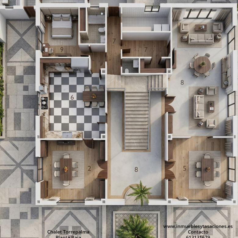 Chalet en construcción en Urbanización Torrepalma (Sevilla)